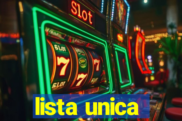 lista unica